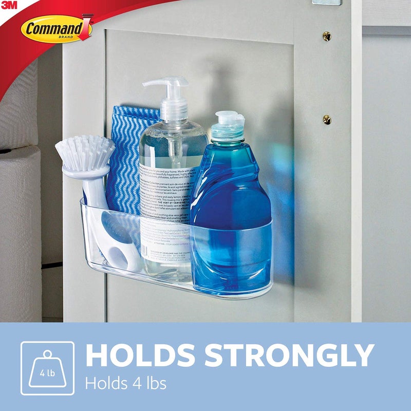 Command Large Caddy, Organize Damage-Free, 1 caddy, 4 strips (HOM-15) - Image 4